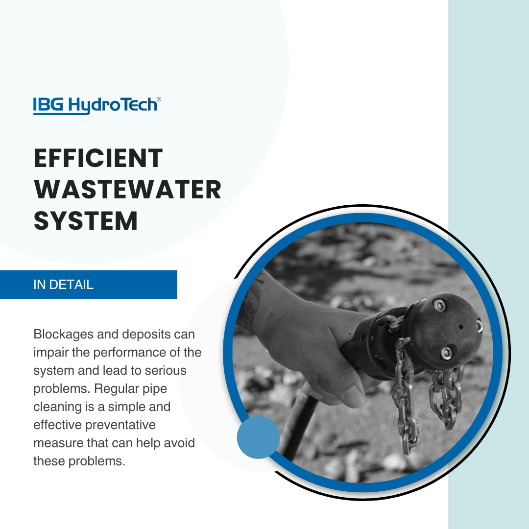 Efficient wastewater system